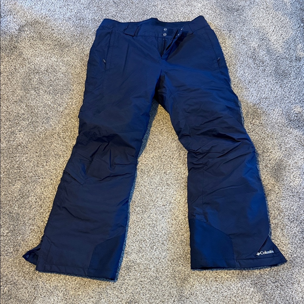 Columbia Women’s Dark Blue Winter Pants Size Large